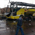 Egypt: Výbuch turistického autobusu