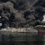 U pobřeží Japonska explodoval tanker