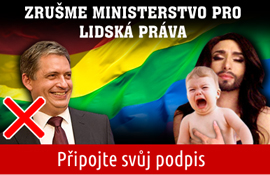 Petice-Zrušení ministerstva pro lidská práva