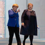 Německá führerka Merkel a norská premiérka Solberg nechtějí v NATO Ukrajinu ani vidět