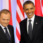 Tusk vylezl ze zadnice Obamovi a chválil jej do samotných nebes